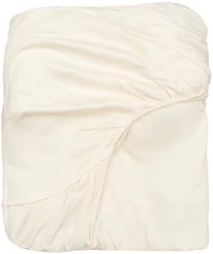 Organic Cotton Twin Fitted Sheet - 100 GOTS Certified Soft Breathable