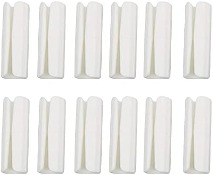 Alamic 12 Pack Sheet Grippers for Raised Edge Mattresses