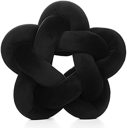 Wadser Knotted Star Throw Pillow Soft Plush Decor