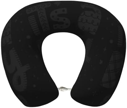 Memory Foam Velvet Travel Neck Pillow for Airplane Car Home Use