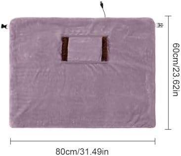 Nuytghr Electric Throw Blanket - USB Rechargeable Warmth