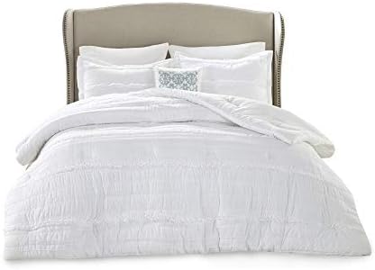 Madison Park Celeste Comforter Set White 5 Piece King