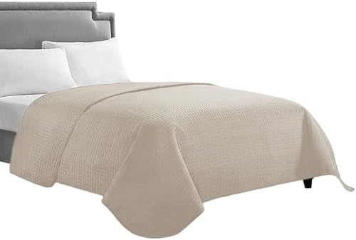 HollyHOME Luxury Checkered Super Soft Bedspread