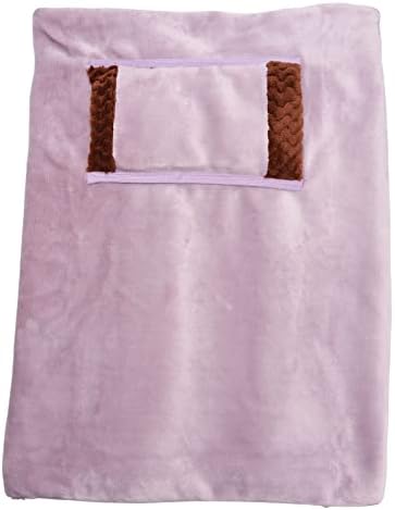 USB Flannel Heated Throw Blanket with Hand Pocket