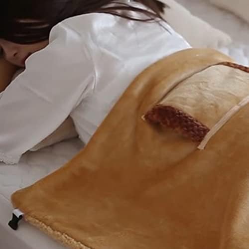 Tangpingmao Lap Heated Throw Blanket with USB Cable 24x32inch