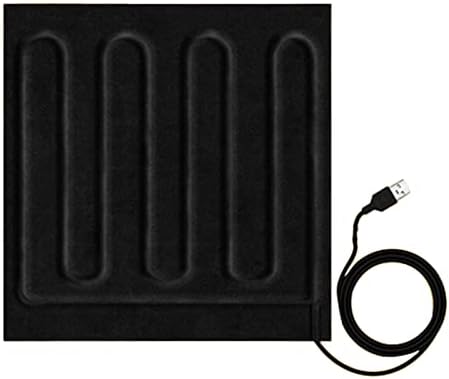 USB Heated Blanket with Dual Control - Grey One Size 1