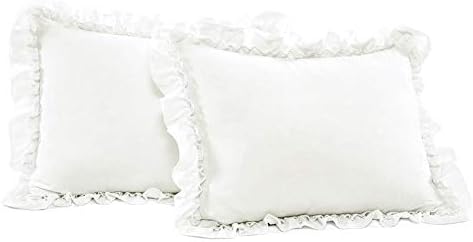 Lush Decor - Ella White Comforter Set with Shams