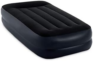 Intex Raised Airbed with Electric Pump and Pillow Twin Size
