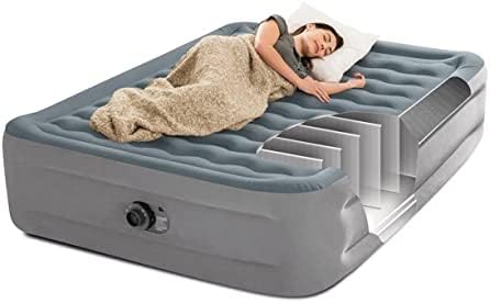 Intex Airbed with Electric Pump and Pillow Top