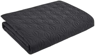 VCNY Home Full Queen Quilt Set with Shams - Kaleidoscope Grey