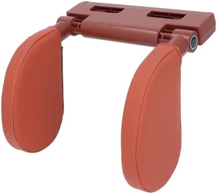 Adjustable Car Headrest Pillow for Kids and Adults - Brown