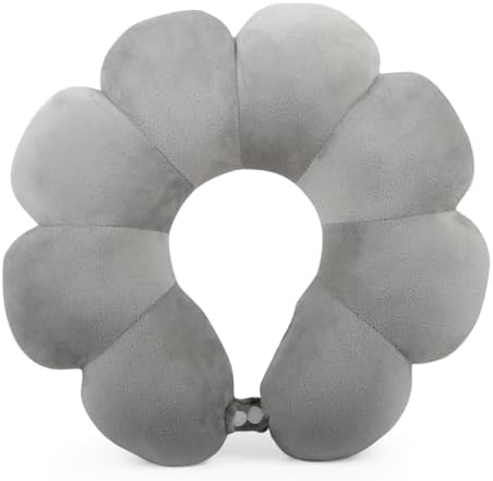 Sexysamba Daisy Flower Travel Neck Pillow for Adults Kids