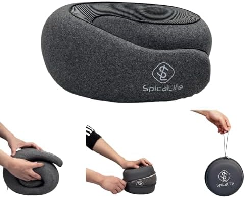 Spicalife Neck Travel Pillow Set with Storage Box