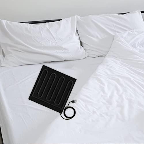 USB Heated Blanket with Dual Control - Grey One Size 1