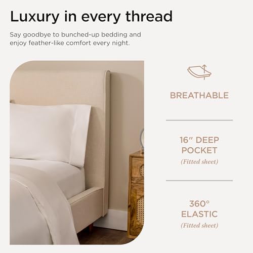 Threadmill Luxury 800 Thread Count California King 100 Cotton Sheets