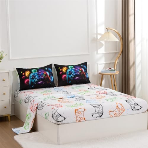 NTBED Game Console Comforter Set - Space Universe Design - 5Pcs for Kids