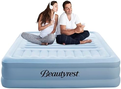 Beautyrest Silver Supreme 18 Queen Air Mattress with Pump