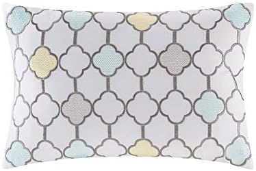 Madison Park Cozy Bed in a Bag Comforter Set Queen Leaf YellowAqua