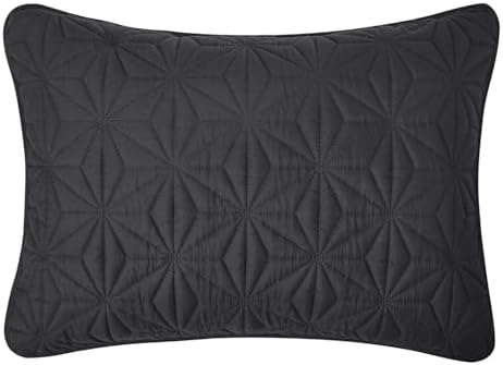 VCNY Home Full Queen Quilt Set with Shams - Kaleidoscope Grey