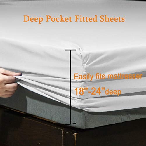 SONORO KATE 6-Piece Microfiber Bed Sheet Set