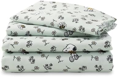 Berkshire Blanket Peanuts Kids Full Sheet Set