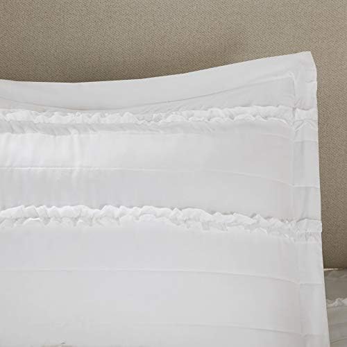 Madison Park Celeste Comforter Set White 5 Piece King