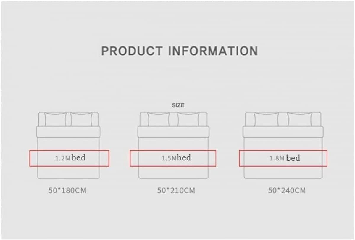 Wcxixo Hotel Bed Runners for King Size Bed