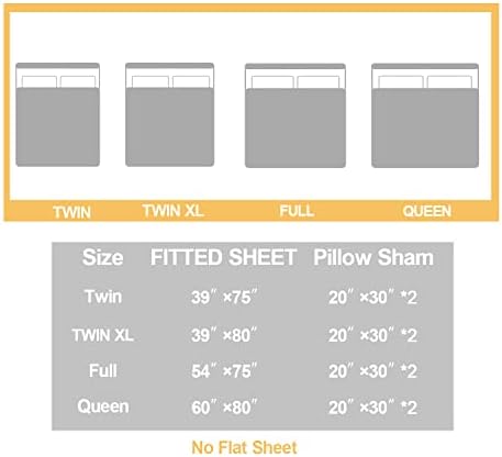 AILONEN Soccer Bed Sheet Set Twin XL Kids Teens