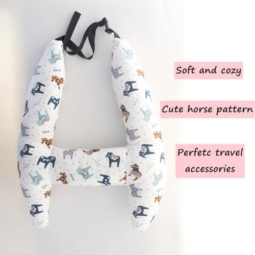 SIQITECHNO H-Shape Travel Pillow for Kids Adults