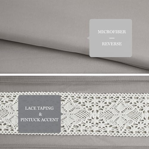 Madison Park Grey 7-Piece Comforter Set