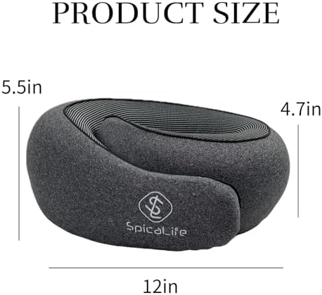 Spicalife Neck Travel Pillow Set with Storage Box