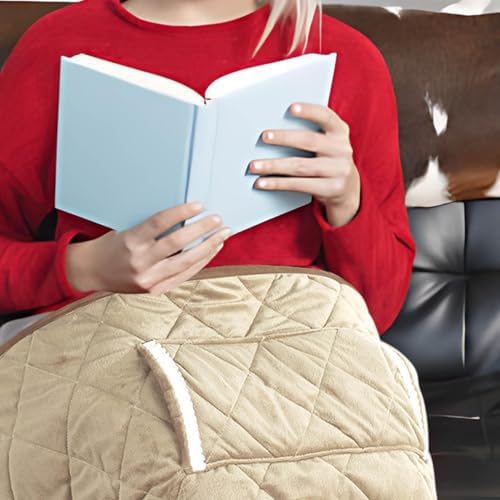 kakina CMSX Heated Throw Blanket with Hand Pocket