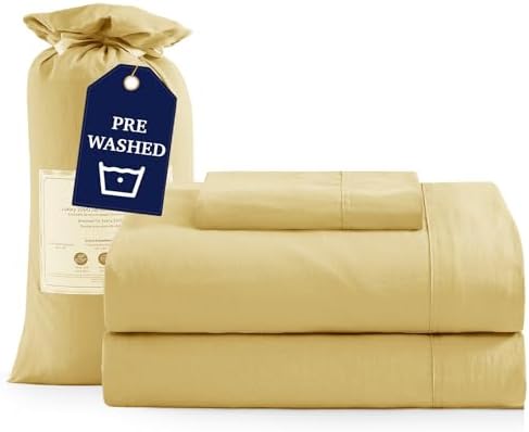 Casa Platino Twin XL Bed Sheet Set Breathable and Cooling
