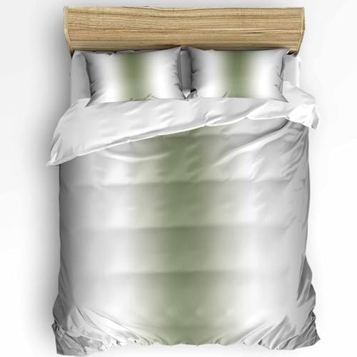 3-Piece Bedding Set Full Size Modern Gradient Geometric