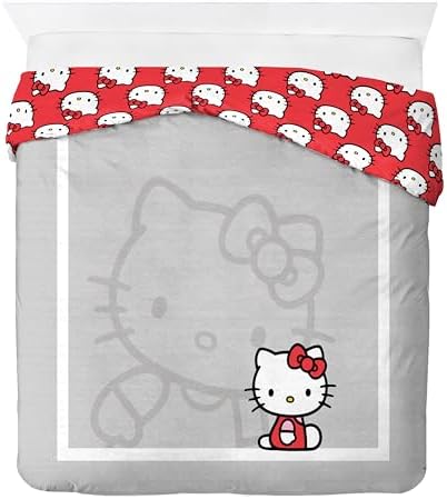 Jay Franco Hello Kitty Duvet Cover Set 3 Piece Queen