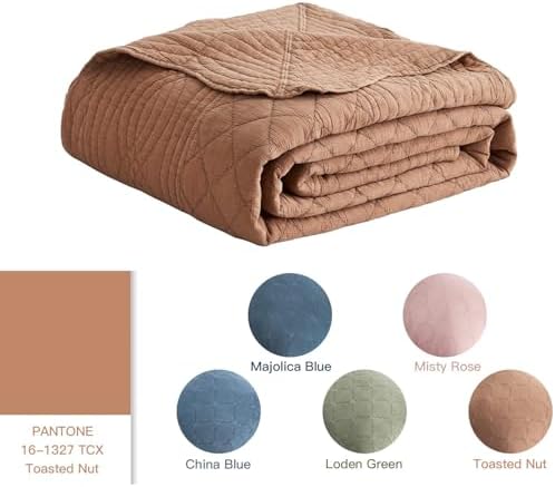 HZ HY Oversized Queen Bedspread - Shabby Chic Style