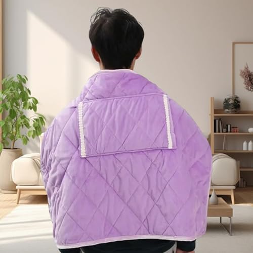 USB Heated Blanket 24x32 Purple Portable
