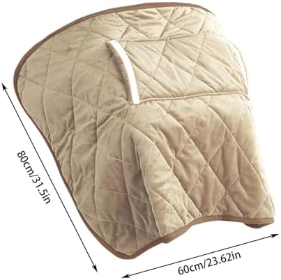 kakina CMSX Heated Throw Blanket with Hand Pocket