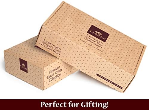 Tissaj Organic Cotton Sheets Twin XL Set of 3