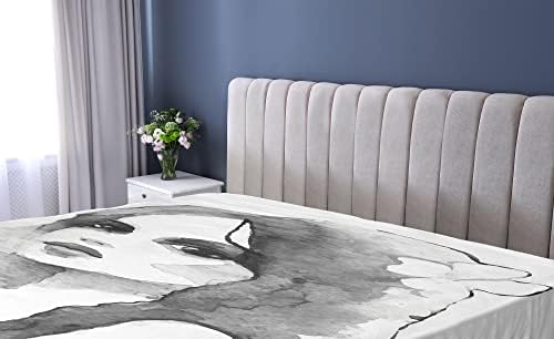 Ambesonne Feminine Microfiber Sheet Set - California King