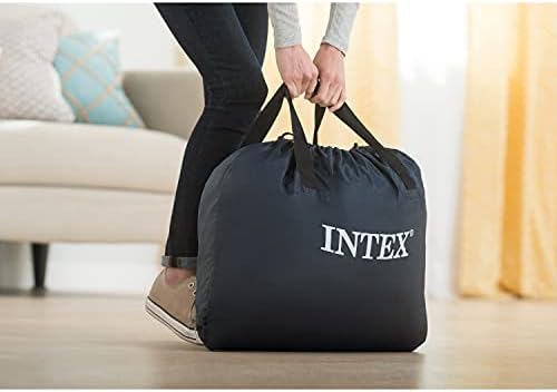 Intex Twin Supreme Air Mattress with Electric Pump 1