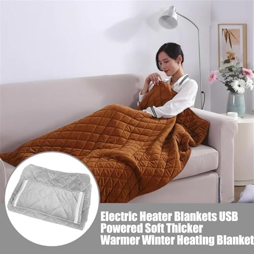 Libaroud Heated Blanket Electric Throw with Fast Heating and Washable Fabric