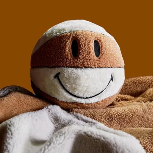 118 Inch Basketball Face Throw Pillow for Kids