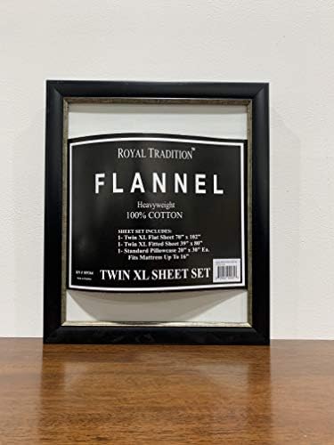 Royal Tradition Flannel Bed Sheets 3PC Set