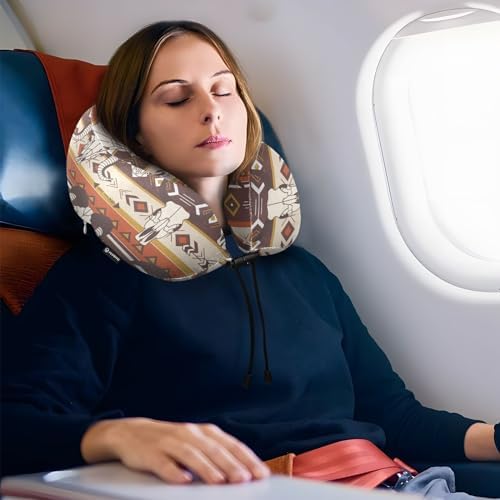 Burbuja Western Aztec Neck Pillow for Travel