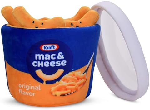 iscream Kraft Macaroni Cheese Throw Pillow Set