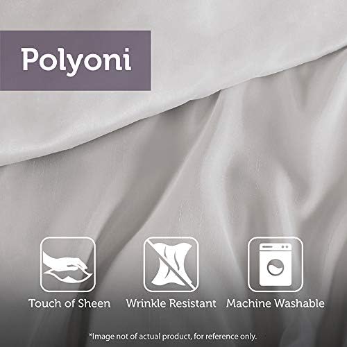 Madison Park Serene Faux Silk 7-Piece Comforter Set