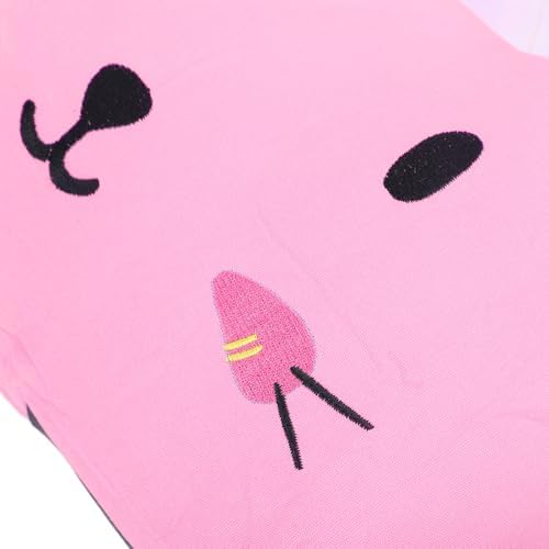 Kids Travel Pillow with Headrest and Shoulder Support Roseate