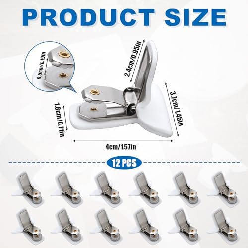 12pcs Duvet Clips for Comforter Inside Hold