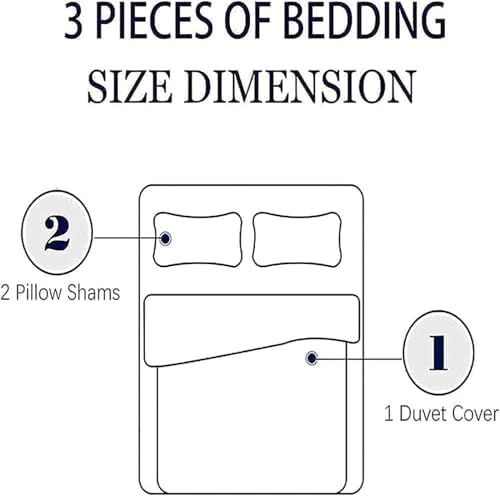 Kids Cow Duvet Cover Cal King Set with Zipper Ties